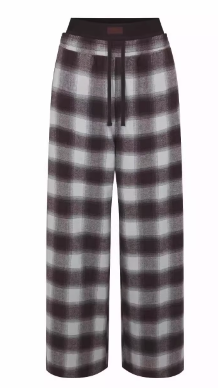 Oversized Double Waisted Pijama Pants