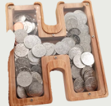 Letter Piggy Banks