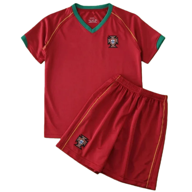 2006 Portugal home retro Kids kit
