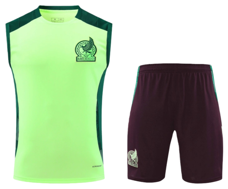 2425 Mexico Training clothes suit vest Fan version
