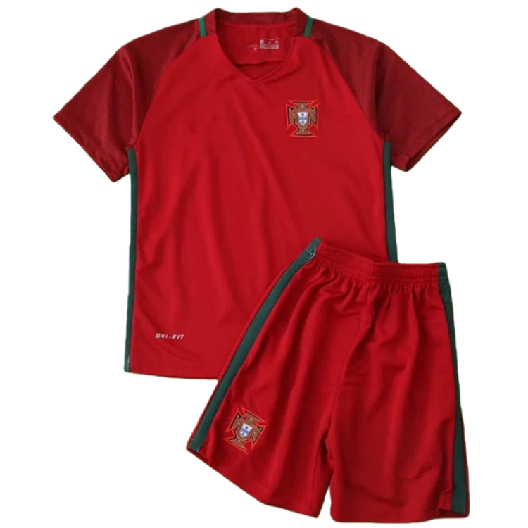 016 season Portugal home Kids kit