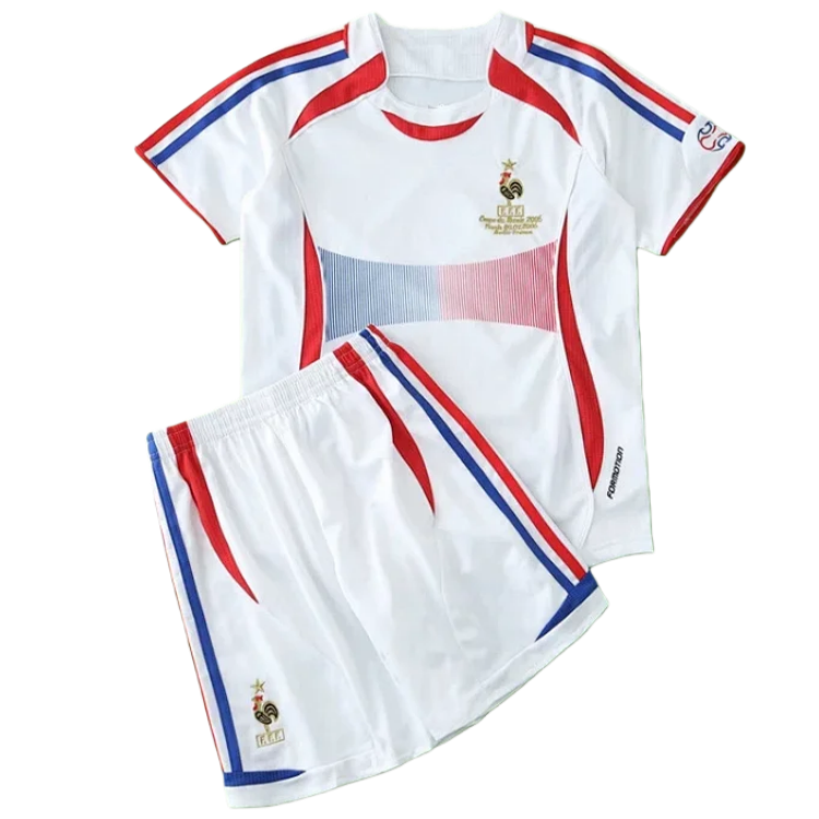 2006 France away retro Kids kit