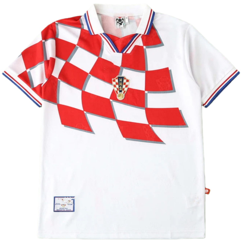 1998 season Croatia home retro Fan version