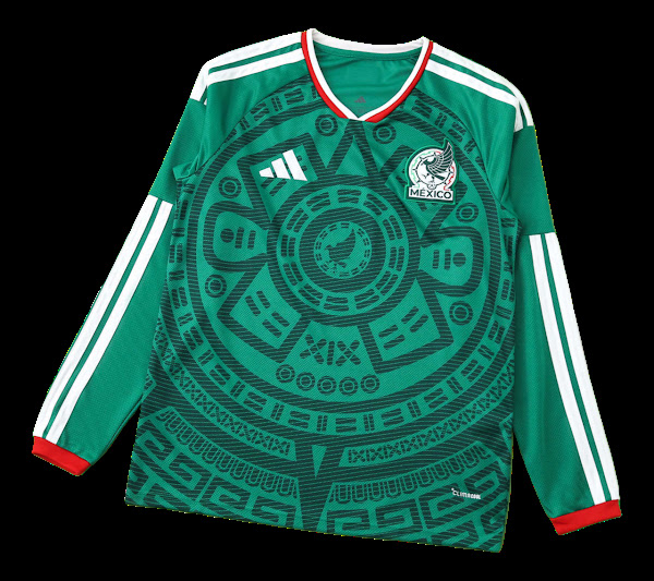 2026 FIFA World Cup Mexico home Long sleeved Fan version