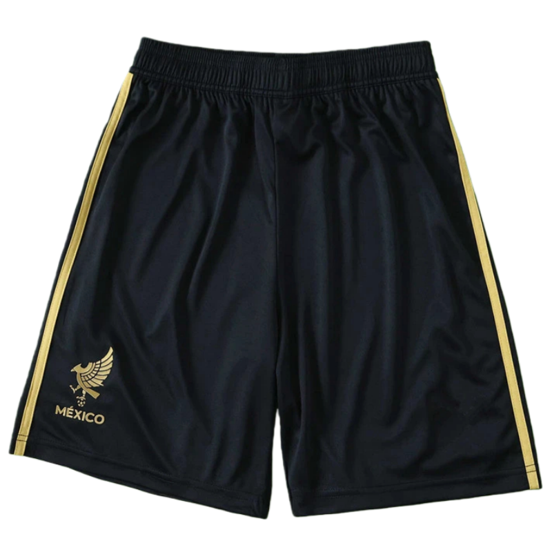 2526 season Mexico Black gold shorts