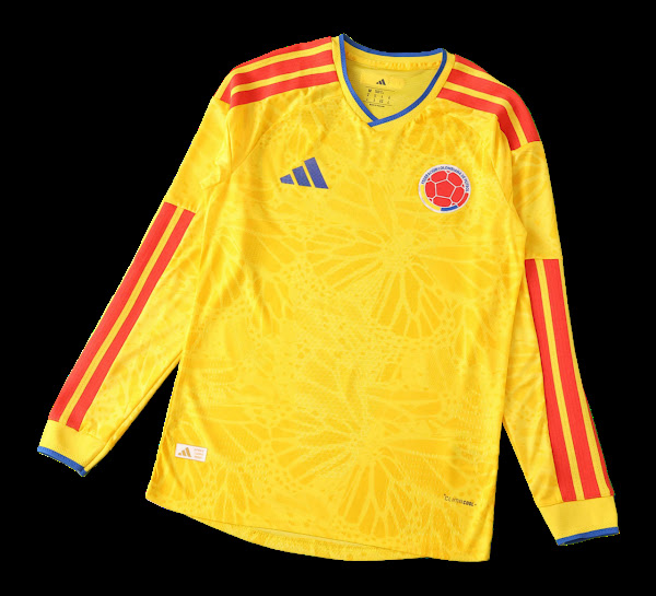 2026 FIFA World Cup Colombia home Long sleeved Player version