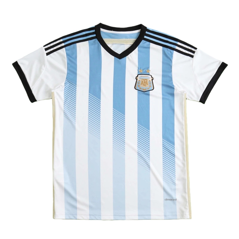 71、2014 season Argentina home Retro Fan version