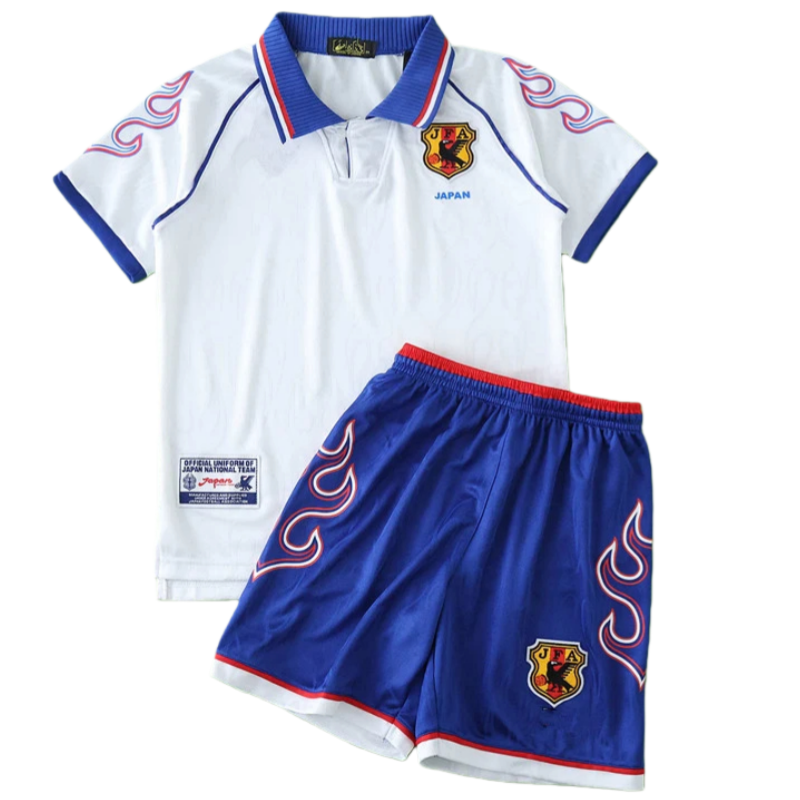 1998 Japan away retro Kids kit