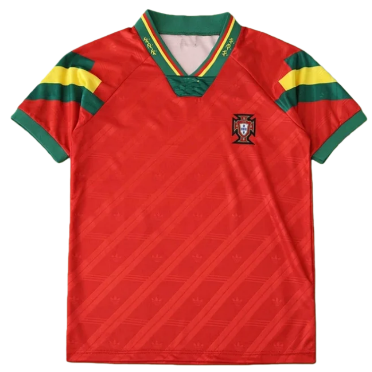 1992 season Portugal home retro Fan version