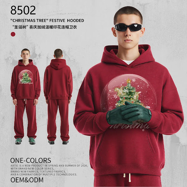 400g Leopard Print Camouflage Men's Open-Front Hoodie