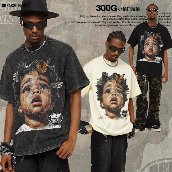 2025 Retro Pure Cotton Couple Short Sleeve T-Shirt